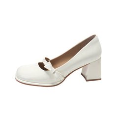 Coquette Bow Mary Jane Shoes