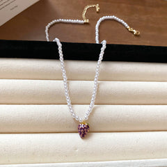 Irregular Long Pearl Necklace