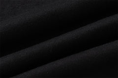 Toweling Black Cat Oversized Short Sleeve Tee