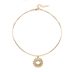 Aesthetic Sun Necklace