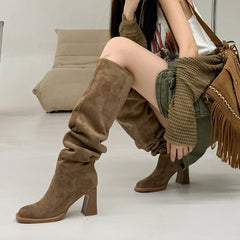 Boho Fringe Festival Boots - fairypeony