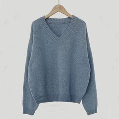 V-Neck Pullover Dark Academia Sweater