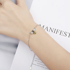 Bee-lieve in Yourself Bracelet - fairypeony