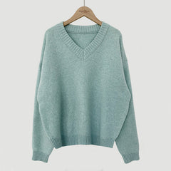 V-Neck Pullover Dark Academia Sweater