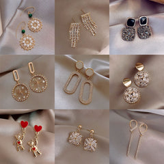 Aesthetic Sterling Silver Earrings
