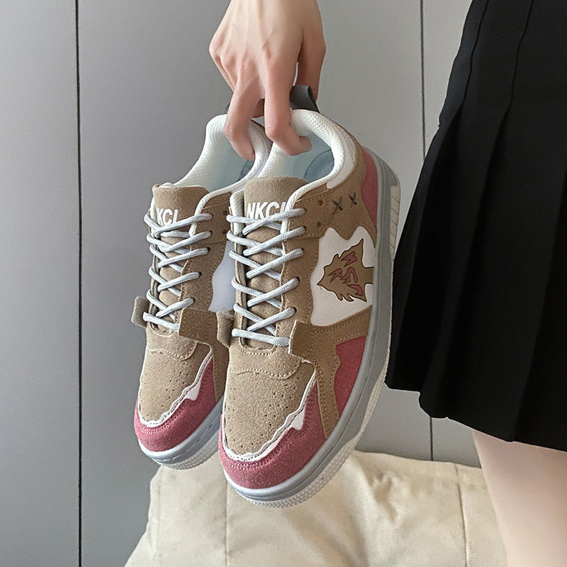Skater Girl 2000s Aesthetic Sneakers - fairypeony