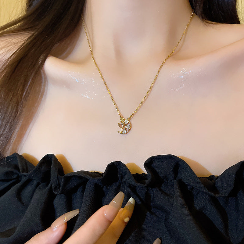 Aesthetic Titanium Steel Necklace - fairypeony