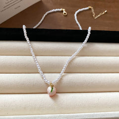 Irregular Long Pearl Necklace