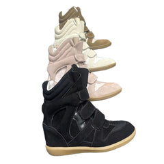 casual high-top sneakers