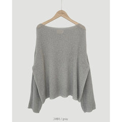 Vintage Ice Silk Oversized Knitted Sweater