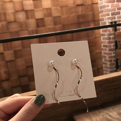 Aesthetic Sterling Silver Earrings