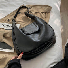 Vintage Pu Leather Shoulder Bag