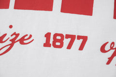 Vintage Letter Print Raglan Oversized T-shirt - fairypeony