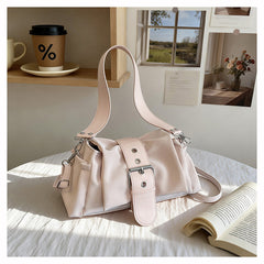 Versatile PU Leather Large Underarm Shoulder Bag for Women