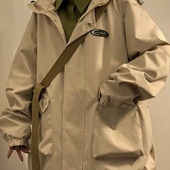 American-style student windbreaker