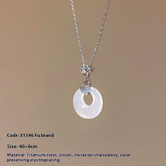 Light Luxury Temperament Pearl Necklace