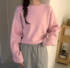 High-End Loose Fit Pullover Sweater