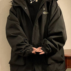 American-style student windbreaker