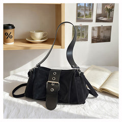 Versatile PU Leather Large Underarm Shoulder Bag for Women