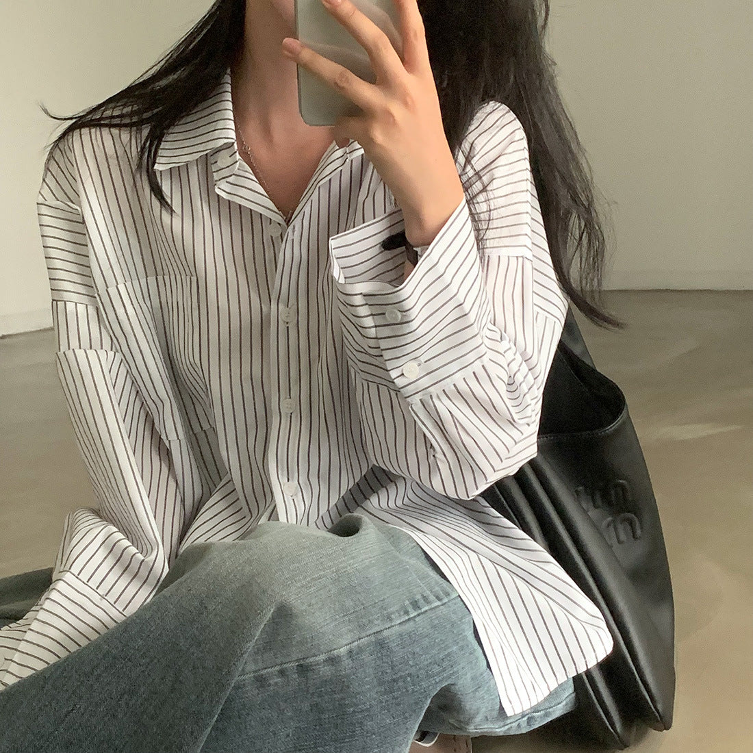 Womens Striped Shirt - fairypeony
