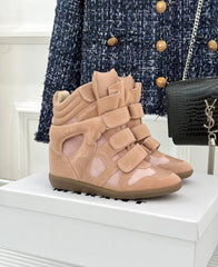 casual high-top sneakers