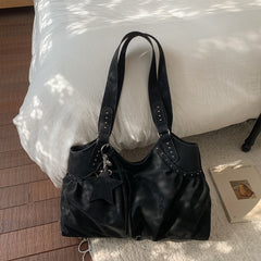Retro Large Capacity Crossbody Tote Bag