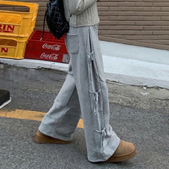 Street Side Bow Tie Sweatpants