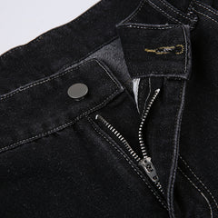 Vintage Washed Loose Boyfriend Jeans