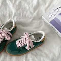 Aesthetic Patchwork Sneakers