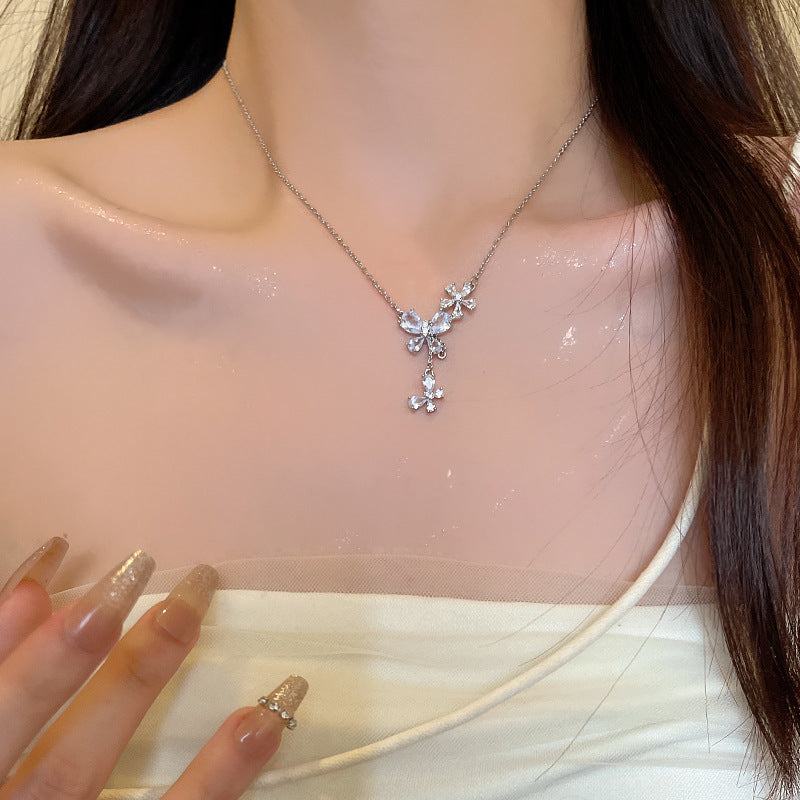 Aesthetic Titanium Steel Necklace - fairypeony