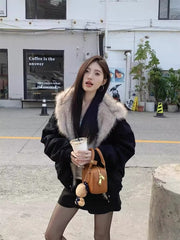 Women's Hooded Cotton Padded Jacket