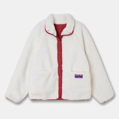 Aesthetic Lamb Wool Patchwork Jacket