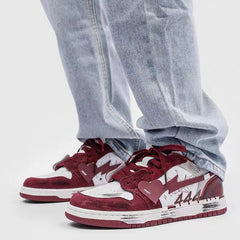 Skippin' School Shooting Heart Sneakers - fairypeony