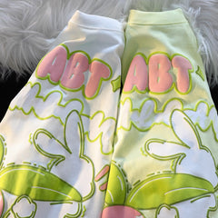 Aesthetic Cartoon Print Oversized T-shirt