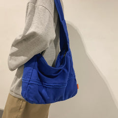 Vintage Distressed Crossbody Bag - fairypeony