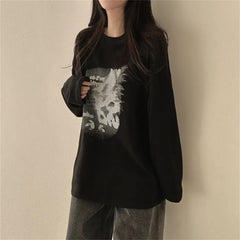 Vintage Print Long Sleeve Tee
