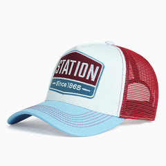 Letter Embroidery Hard Top Baseball Cap