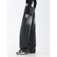 Vintage Light Wash Baggy Boyfriend Jeans