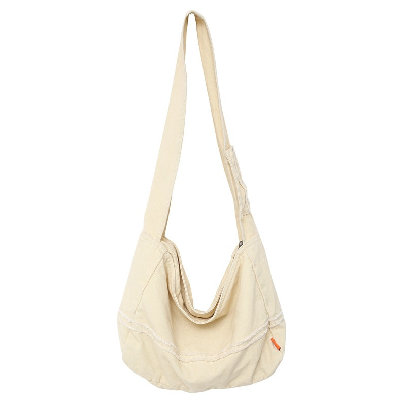 Vintage Distressed Crossbody Bag - fairypeony