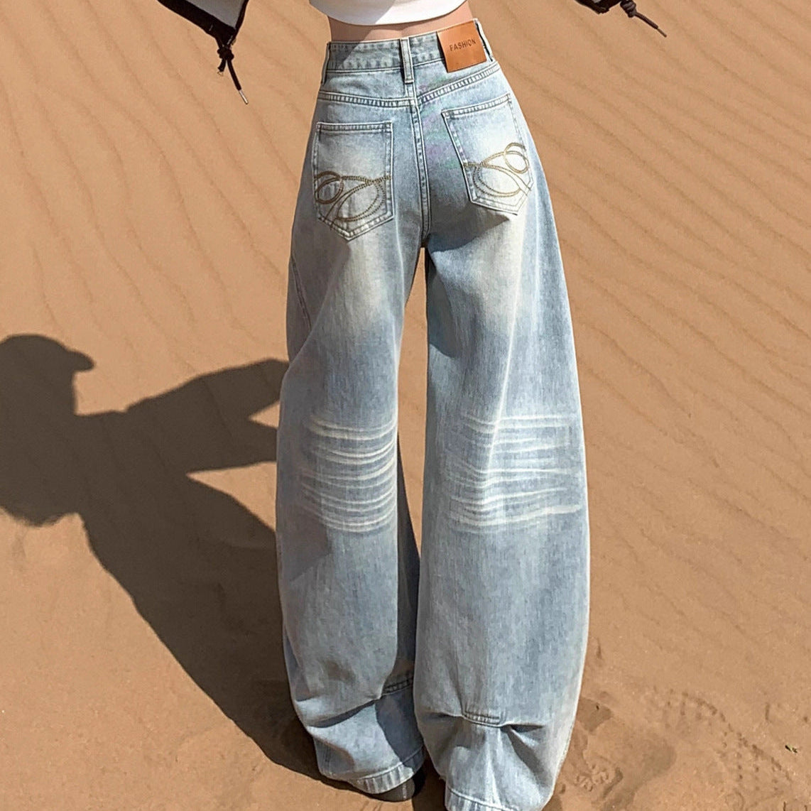 Womens Denim Pants - fairypeony