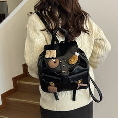 Aesthetic Cute Plush Toys Backpack - fairypeony