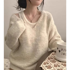Women's Two-Piece Knitted Sweater