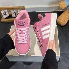 Solid Color Casual Sports Sneakers