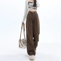 Vintage High Waist Straight Baggy Jeans