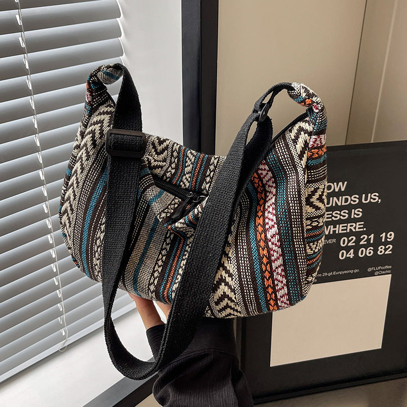 Ethnic Style Crossbody Bag - fairypeony