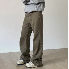 Vintage Washed Mid Rise Boyfriend Jeans - fairypeony