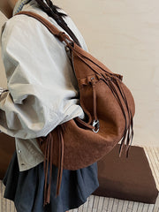 Womens Suede Bag - fairypeony