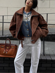 Retro Loose Women Jacket
