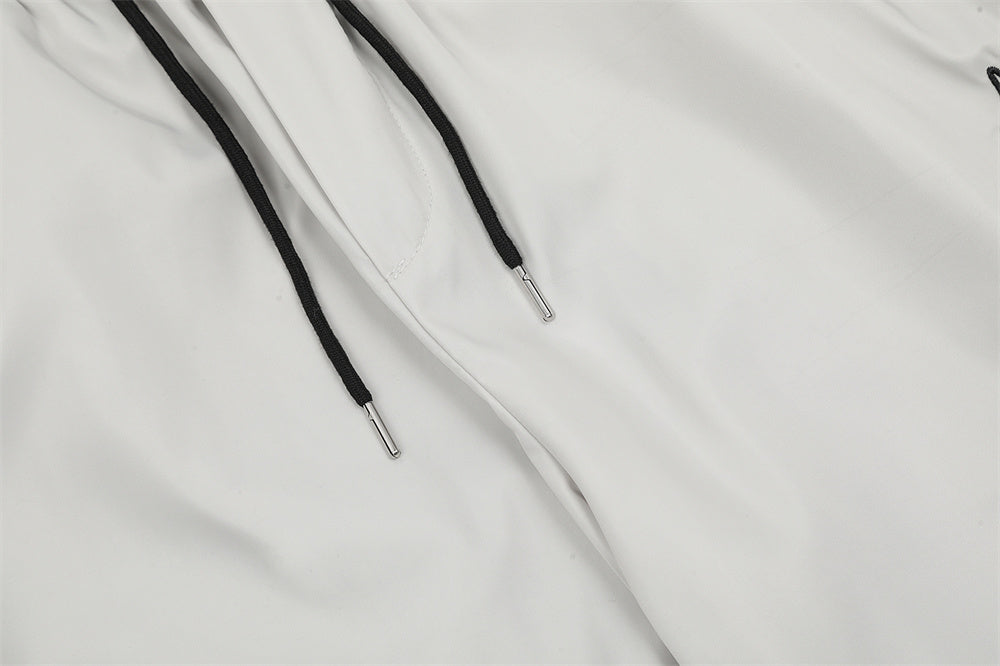 Piping Side Stripe Baggy Sweatpants - fairypeony