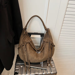 Womens Suede Bag - fairypeony